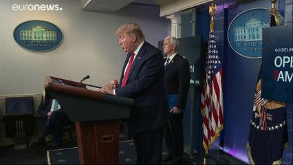 Trump ai governatori: "Ripartire"