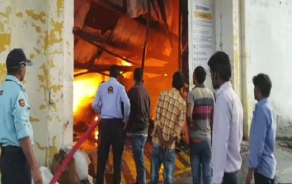 Greater Noida: Fire breaks out at plastic factory in Udyog Vihar