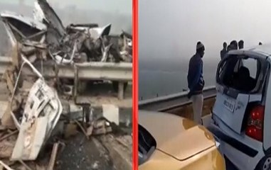 Haryana: 8 killed after vehicles pile-up during dense fog in Jhajjar