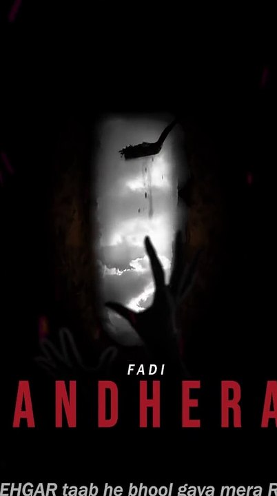 ANDHERA (DARKNESS)  _ FADI _ OFFICIAL LYRICAL VIDEO _ URDU RAP