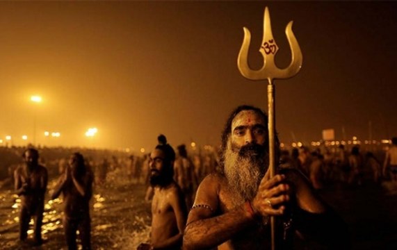 Kumbh Mela: Kinnar Akhada performs 'tantra sadhana' in Prayagraj