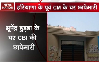 CBI raids at ex-Haryana CM Bhupinder Singh Hooda's Rohtak residence