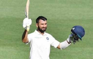 Cheteshwar Pujara's application on an Adelaide wicket boosts India's performance