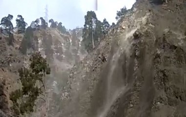 Watch: Massive landslide in Jammu and Kashmir's Ramban