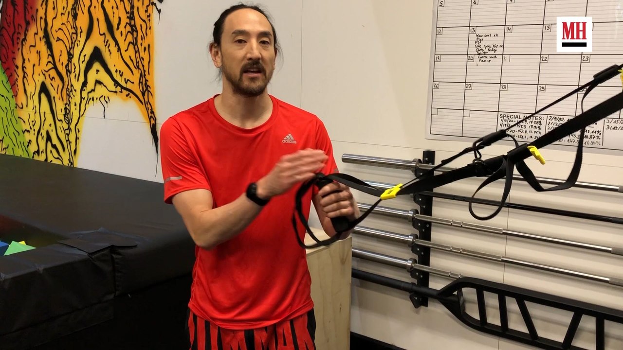 Steve Aoki's Leg Day Home Workout | Train Like A Celeb