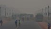 Dense fog leads to hazardous driving conditions in Delhi