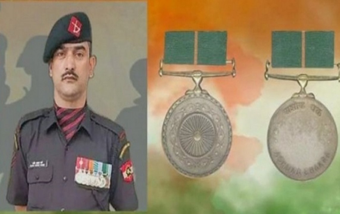 Lance Naik Nazir Ahmad Wani awarded Ashoka Chakra by President