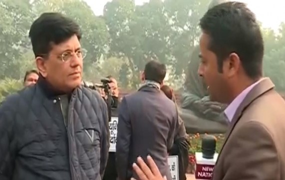 Piyush Goyal protests against Kerala CM Pinarayi Vijayan