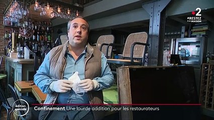 Coronavirus : une lourde addition pour les restaurateurs