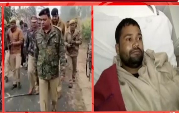Encounter breaks out between police and gangsters in Sambhal