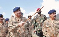 Pakistan Army General Qamar Bajwa visits along LoC 2nd time in 3 days