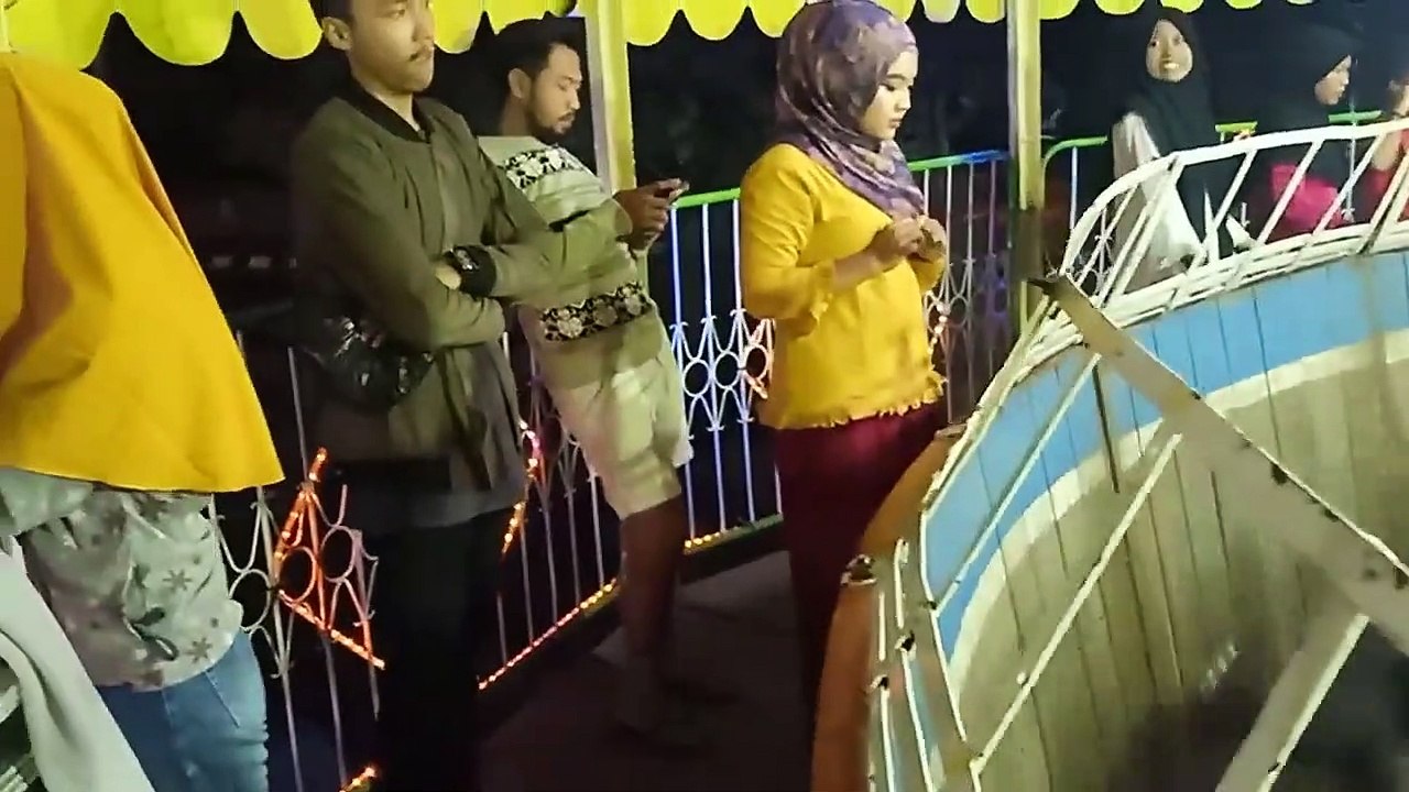 Three Men Perform The Devil's Barrel Stunt