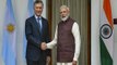 PM Modi holds joint press conference with Argentina President Macri