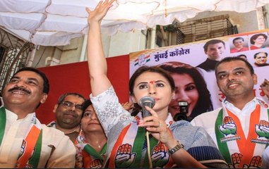 Exclusive: What Urmila Matondkar said after her first poll rally