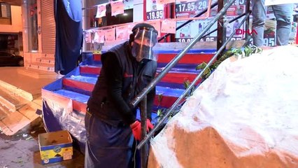 İSTANBULLULAR YASAK BAŞLAMADAN EVLERİNE ÇEKİLDİ -2 Bahçelievler