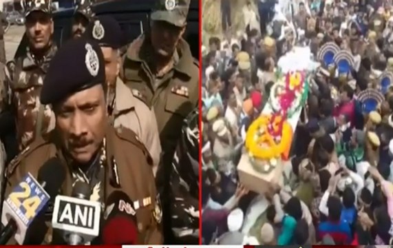 DG CRPF Bhatnagar arrives in Pulwama, says investigation underway