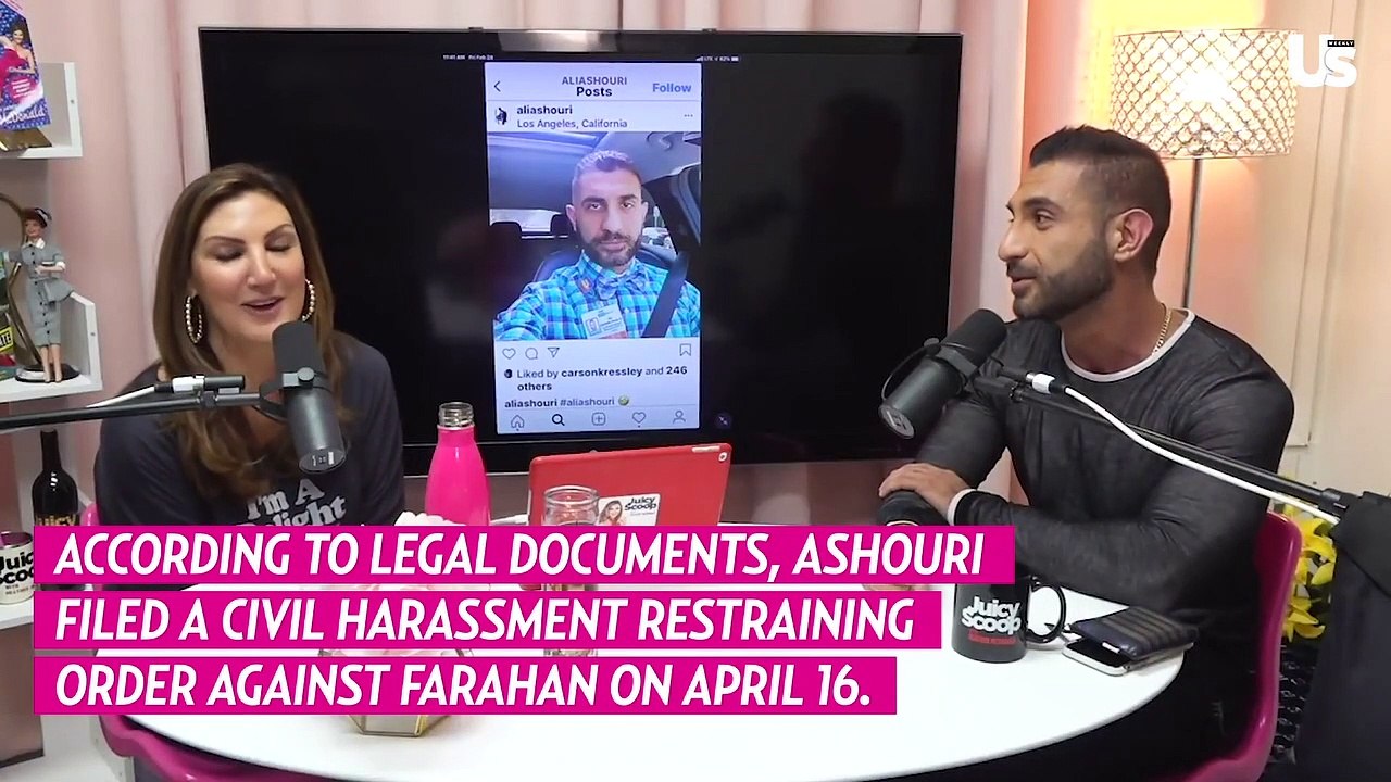 Shahs Of Sunset’s Ali Ashouri Files For Restraining Order Against Costar Reza Farahan