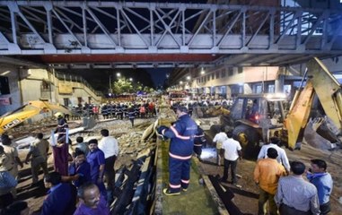 Overbridge collapse: FIR registered against officials of Railways, BMC
