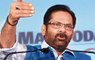 Mukhtar Abbas Naqvi takes a dig at Congress, SP and BSP infighting