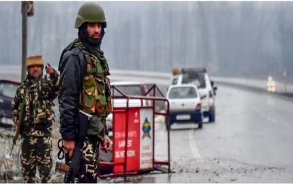Terrorists, security forces exchange fire in Handwara village