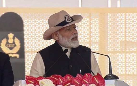 PM Modi attends 50th Raising Day of CISF in Ghaziabad