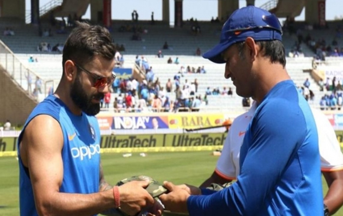 India cricket team dons army-style caps to pay tribute to CRPF jawans