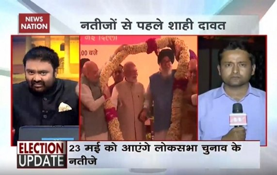 Ahead of vote count, BJP chief Amit Shah hosts dinner for NDA allies