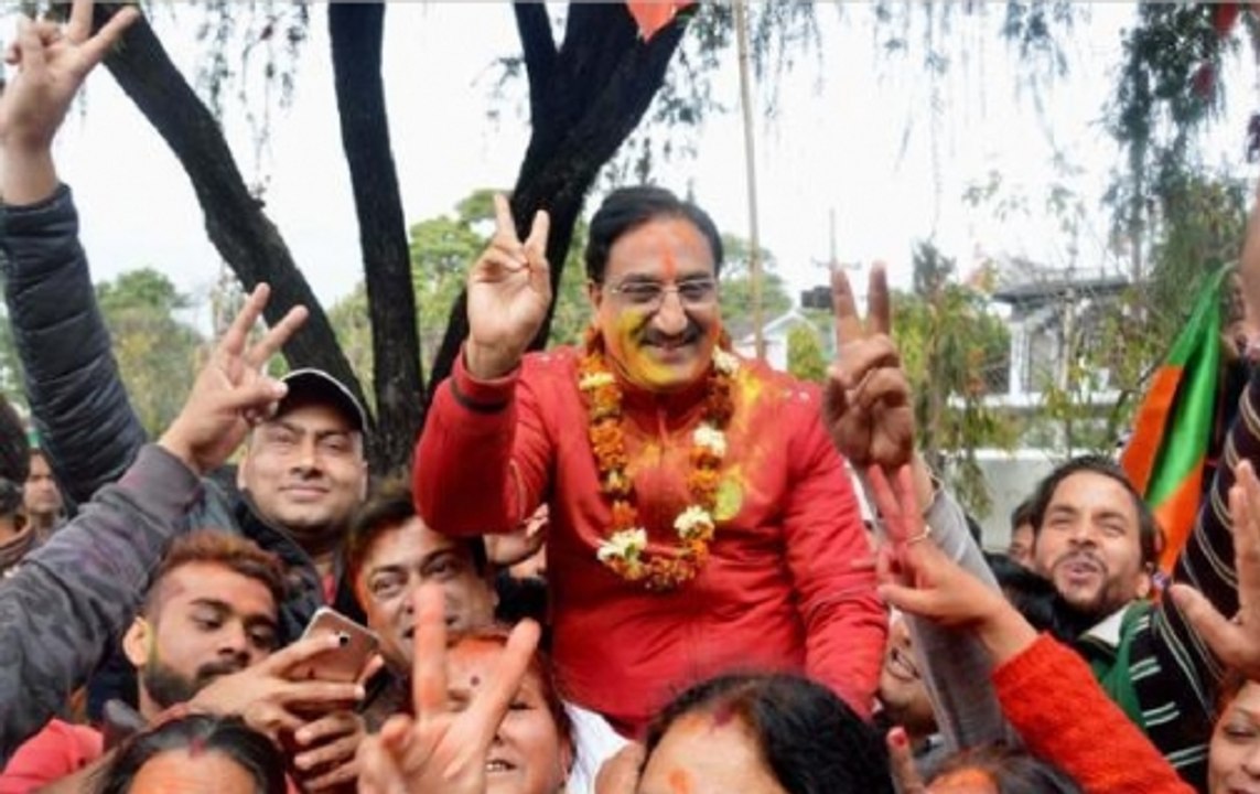 Swearing-in ceremony: Ramesh Pokhriyal takes oath as Union Minister