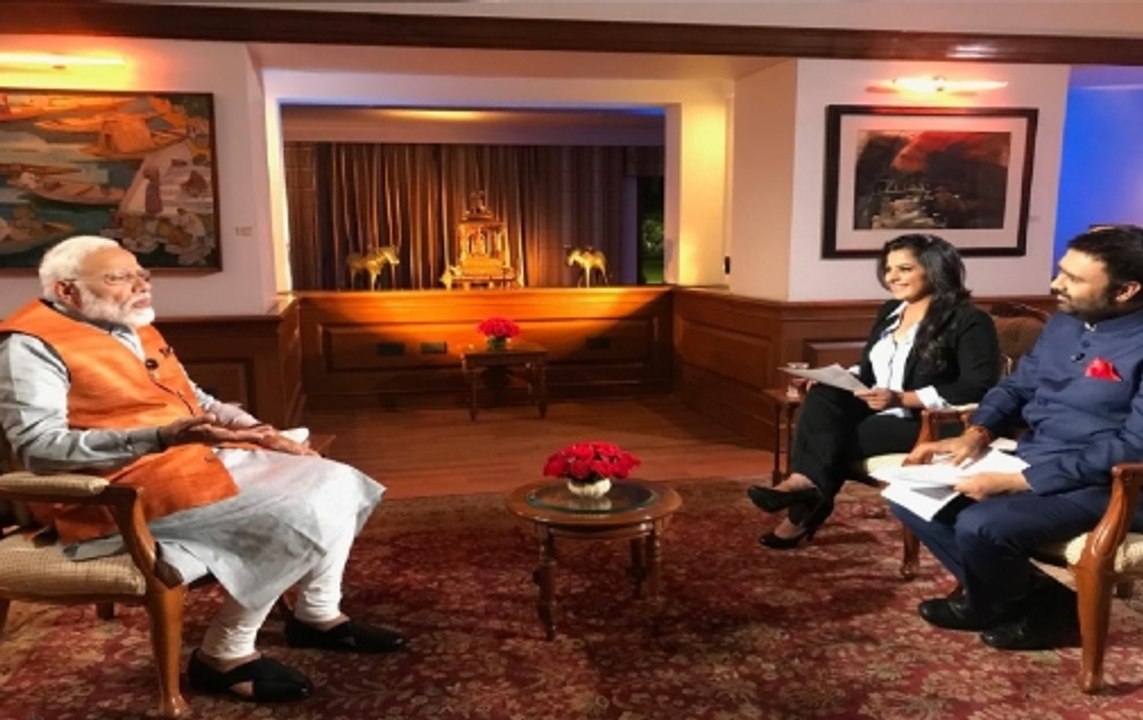 PM Modi on News Nation: Post Pulwama, they asked where's '56 inch'?