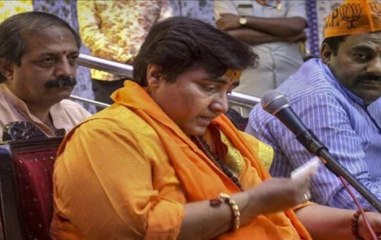 Sadhvi Pragya takes U-turn on Godse remarks, says I respect Gandhi ji