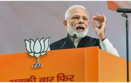 PM Modi calls AAP 'Nakampanthis' at Delhi's Ramlila Maidan