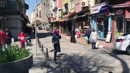 İstanbul’da yasağa saatler kala vatandaşlar alışverişe akın etti