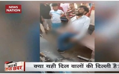 Viral video: Man with bullet injury asks for help, mob records video