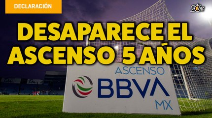 Desaparece el ascenso y descenso por 5 años en la Liga MX