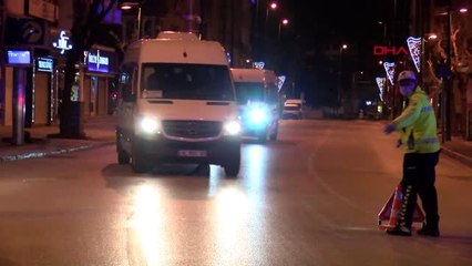 Bursa, yasağın başlamasıyla sessizliğe büründü