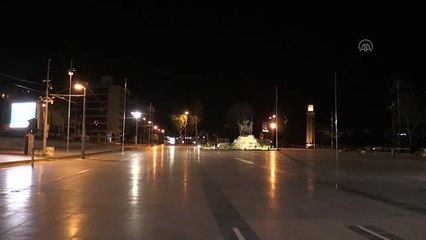 31 ildeki sokağa çıkma kısıtlaması başladı