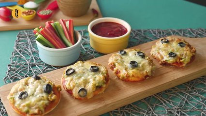 Quick Mini Pizza Recipe By Food Fusion -