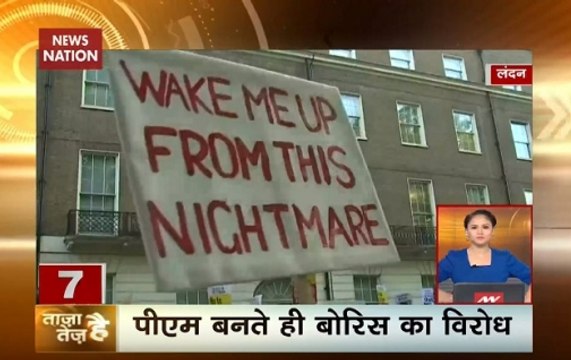 Top 100: Anti-Boris Johnson demonstration takes place in London