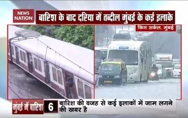 Incessant rain brings life to a standstill in Mumbai