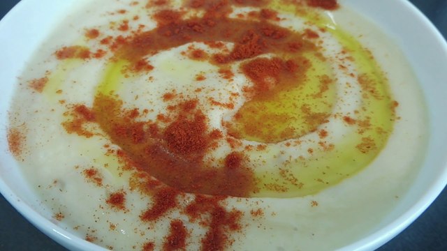 HUMMUS CASERO. Hummus de judía. Fácil y rápido
