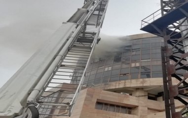 Massive fire breaks out at DGHS building in Delhi's Karkardooma