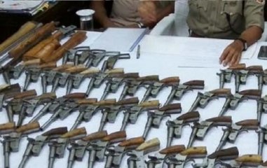 Uttar Pradesh Police Busts Illegal Arms Factory In Meerut, 4 Arrested