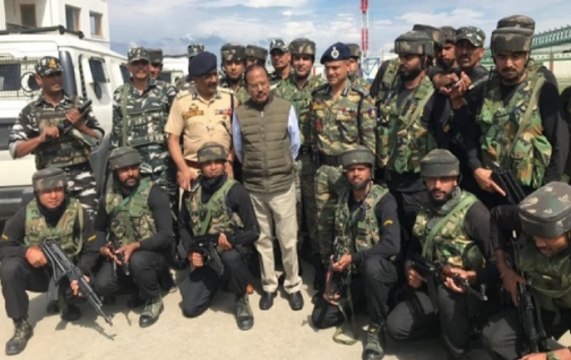 Article 370: What NSA Ajit Doval said to CRPF jawans in Kashmir
