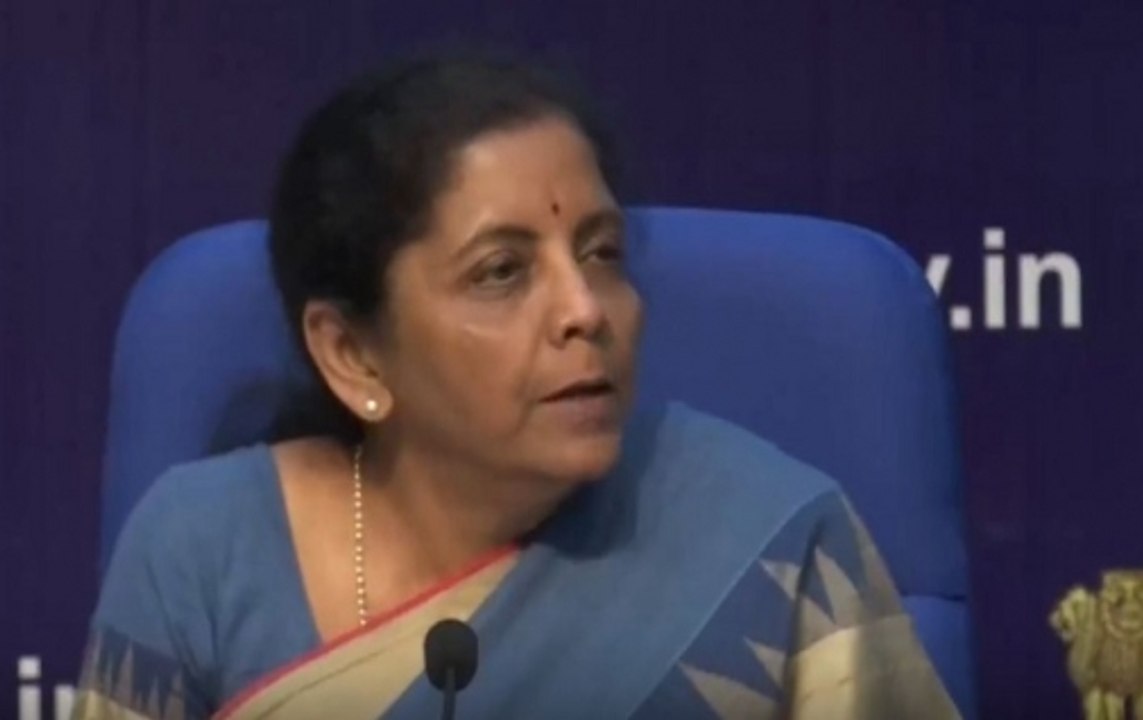 Watch: Finance Minister Nirmala Sitharaman holds press conference