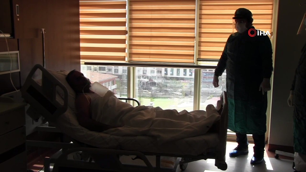 Siirt’te immun plazma tedavisi uygulanan korona virüs hastası gözlerini açtı