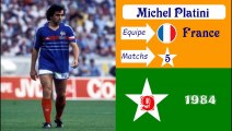 9 buts de Michel Platini du Championnat d'Europe de football