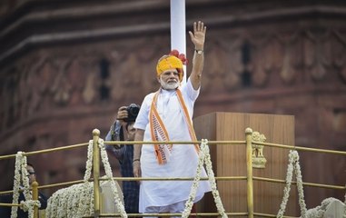 Watch PM Modi's full address on Independence Day- Part 1