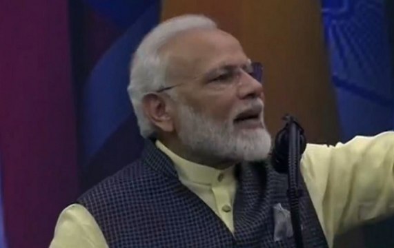 PM Modi Gets Standing Ovation For MPs Who Scrapped Article 370