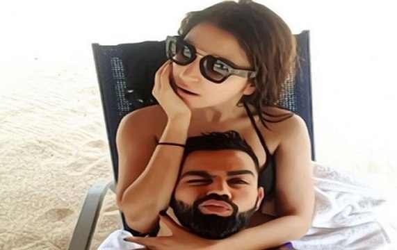 Indian Skipper Virat Kohli Shares Beach Picture With Anushka Sharma