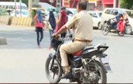 Kanpur Cops Ride Bikes Without Helmet, Here's Report